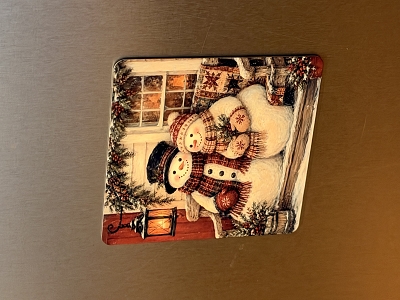 Snowman Couple 3
